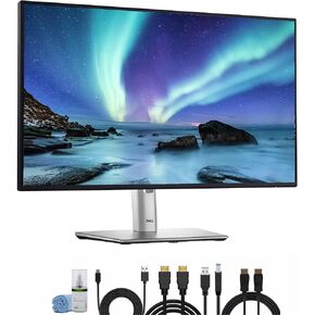 Dell P2725H 27″ Full HD (1920×1080) IPS LED 100Hz Monitor | Comfortview Plus, Height-Adjustable, Anti-Glare Display + USB-C Cable + Cleaning Kit in Kuwait