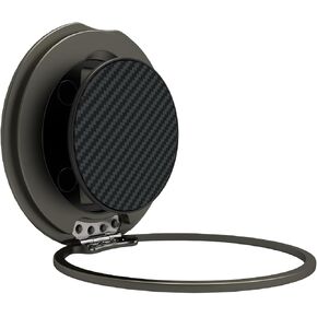 Magnetic Phone Ring Holder for MagSafe, Phone Grip, Compatible with iPhone 17 Pro Max 16 15 14 and Android, Phone Finger Ring Stand for Men Women, Black in Kuwait