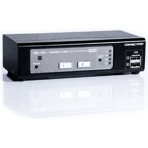 UD USB DVI KVM Switch w/DDM & Multi-hotkey (8 Port, 6 ft) in Kuwait