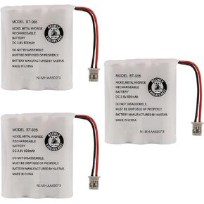 Kastar استبدال بطارية حزمة واحدة لباناسونيك KX-TC1501W KX-TC1503 KX-TC1502 KX-TC1503 KX-TC1507 KX-TC1520 KX-TC1520B KX-TC1696 KX-TC1700 KX-TC1701 KX-TC1701B KX-TC1703 KX-TC1710 KX-TC1710B in Kuwait
