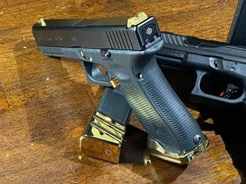 Cross Armory - Fiber Sights Compatible with Glock - Standard Height - Gold in Saudi Arabia