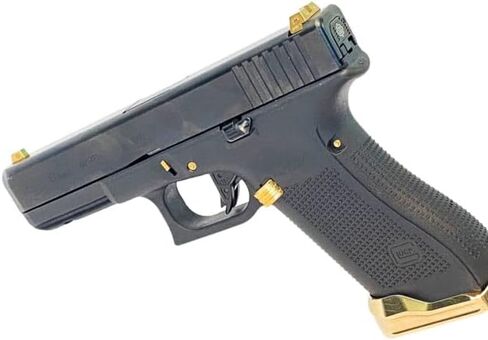 Cross Armory - Fiber Sights Compatible with Glock - Standard Height - Gold in Saudi Arabia