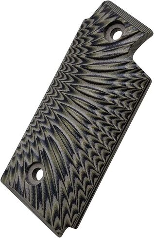 استبدال مقابض اليد الرائعة G10 لـ Sig Sauer P238، تتضمن براغي مقابض مسدس سوداء، بدون قطع أمان Ambi، نسيج Sunburst، رفيع 5/32 بوصة، 4 ألوان لاختيارك in Saudi Arabia
