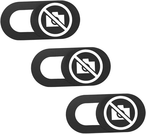 3Pcs Webcam Cover Slide for Laptop and Tablet Easy to Use Durable Adhesive Cover for Device Protection in Saudi Arabia
