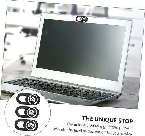 3Pcs Webcam Cover Slide for Laptop and Tablet Easy to Use Durable Adhesive Cover for Device Protection in Saudi Arabia