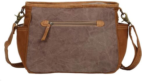 Myra Bag Point Rock Cowhide Purse - Western Purses for Women, Bourbon Chocolate Leather with Cow Print Hairon Cross Body in Kuwait