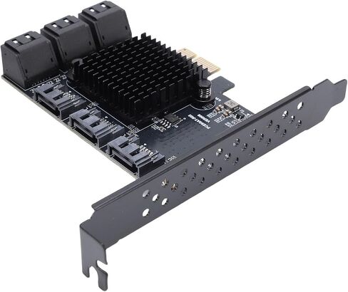 Bewinner PCIE Expansion Card, 9 Port Serial ATA3.0 Adapter Card with hot swappable Design and NCQ Support, for 10 11 and Systems in Saudi Arabia