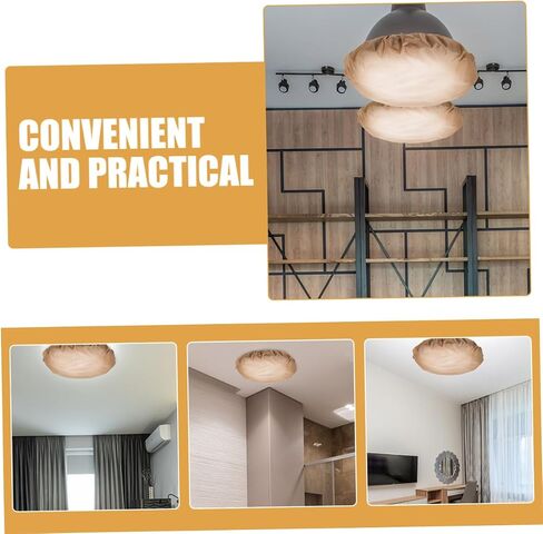 DOITOOL Light Diffuser Lamp Shade Cover for Pendant Lamps Eye Protection Barrier for Chandeliers for Lighting in Saudi Arabia