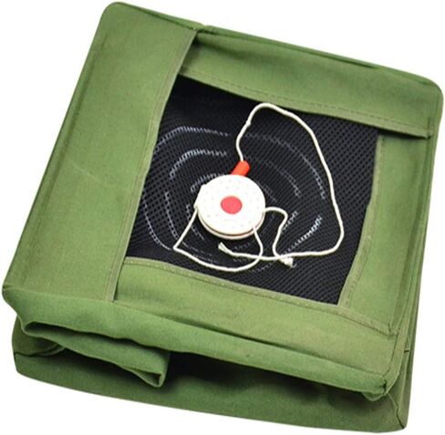 11.8x11.8x11.8in Target Box Practice Competitive Game Bulls Eye wear-Resistant Anti-Slingshot Target Box Bow Food Collection Box Slingshot Silencer… in Saudi Arabia