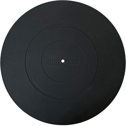 Audio-Technica AT-LP120XUSB-BK القرص الدوار ذو المحرك المباشر التناظري وUSB، حزمة سوداء مع Deco Gear Universal 12 بوصة من مطاط السيليكون القرص الدوار in Kuwait