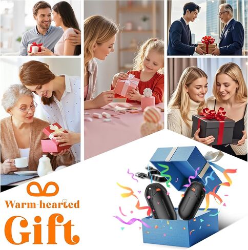 AI Hand Warmers Rechargeable 2 Pack, AI Smart Chips Electric Hand Warmers, 20Hrs Long Safe Heat, Portable Pocket Heater, Gifts for Christmas, Outdoor, Golf, Hunting, Camping Accessories - Pink in Saudi Arabia