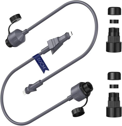 كابل توصيل محول إيثرنت SPX إلى RJ45 من plplaaoo، نقل عالي السرعة 22AWG لأجهزة الأقمار الصناعية المستطيلة المسطحة عالية الأداء، عبوة من قطعتين in Saudi Arabia
