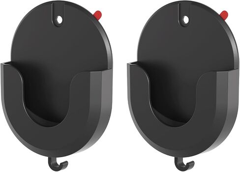 2 Pack Blink Outdoor Camera Mount – No Drill, No Screws, Strong Adhesive Wall Bracket for Blink Outdoor 4, Blink Indoor, Blink Mini, Blink Mini 2 Cameras, Easy to Install – Black in Saudi Arabia