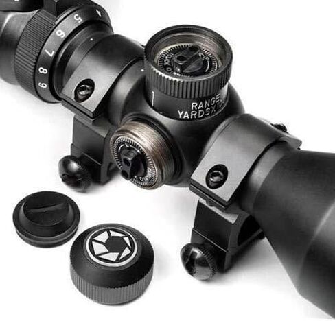Barska Contour 3-9x42 Illuminated Reticle Compact Rifle Pistol Scope for Hunting & Range Shooting in Saudi Arabia