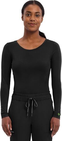 Healing Hands Under Scrubs for Women Long Sleeve Knits Women’s Medical Scrub Tee 5047 Melissa Underscrubs in Saudi Arabia