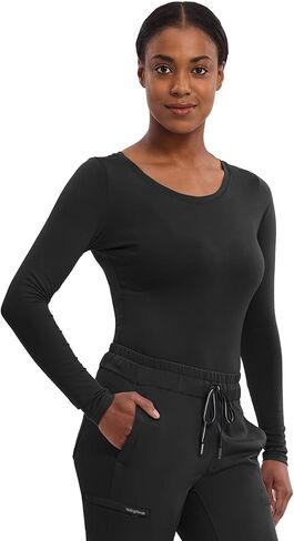 Healing Hands Under Scrubs for Women Long Sleeve Knits Women’s Medical Scrub Tee 5047 Melissa Underscrubs in Saudi Arabia