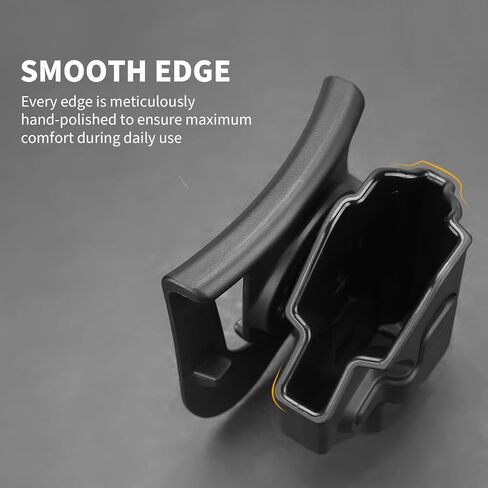 Level II OWB Holster for S&W M&P Shield 9mm/.40 3.1", Secure Locking System in Saudi Arabia
