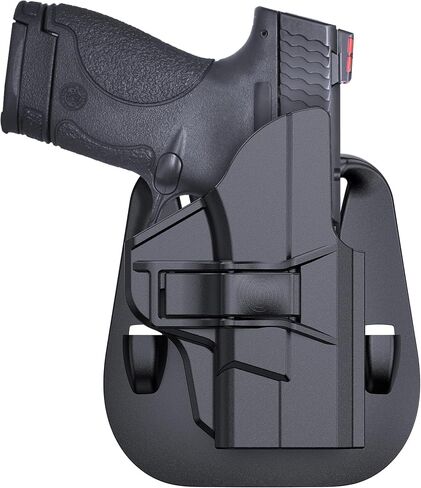 حافظة S&W M&P Shield/Shield Plus OWB، إصدار السبابة، اليد اليمنى، 9 مم/.40، برميل 3.1 بوصة in Kuwait