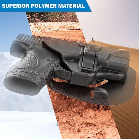 حافظة S&W M&P Shield/Shield Plus OWB، إصدار السبابة، اليد اليمنى، 9 مم/.40، برميل 3.1 بوصة in Kuwait