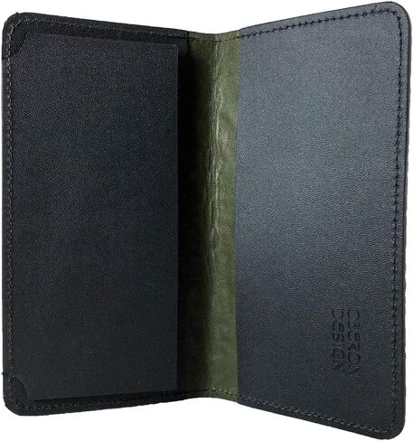 Oberon Design Hummingbirds Embossed Genuine Leather Checkbook Cover, 3.5x6.5 Inches, Teal in Saudi Arabia