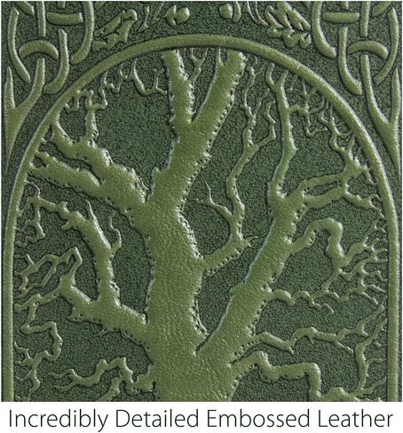 Oberon Design Hummingbirds Embossed Genuine Leather Checkbook Cover, 3.5x6.5 Inches, Teal in Saudi Arabia