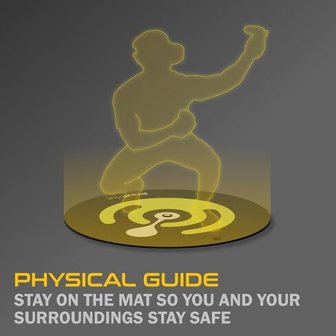 VR Mat - ProxiMat® Core - Round Anti-Fatigue Mat for Virtual Reality - Play with Both Feet on The Mat - Compatible with Oculus Meta Quest, Playstation VR, HTC VIVE, and More (42 in.) in Kuwait