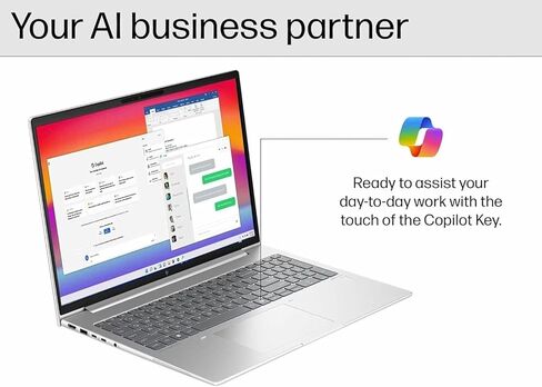 HP EliteBook 660 G11 Business AI PC Laptop (16" FHD+ Anti-Glare, Intel 12-Core Ultra 7 165U, 32GB DDR5, 1TB SSD), Fingerprint, Backlit, 5MP IR Webcam, 2x Thunderbolt 4, Fast Charge, Win 11 Pro, 2025 in Kuwait