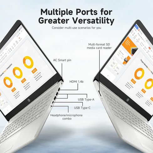 كمبيوتر محمول HP مقاس 14 بوصة للأعمال، معالج Intel N150، ذاكرة الوصول العشوائي 16 جيجابايت، تخزين 386 جيجابايت (128 جيجابايت UFS + 256 جيجابايت MSD)، Windows 11 Pro، Copilot-AI، مكتب لمدة عام 365، Wi-Fi 6، كمبيوتر محمول مع حزمة REDRAGON (أرجواني) in Kuwait