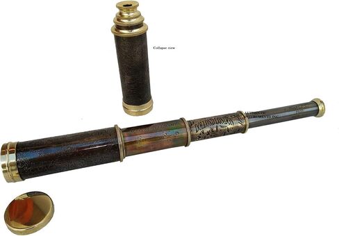 US HANDICRAFTS Antique Style - Marine Sailor-Dollond London Spyglass, 16 Inch Brass Telescope With High Resolution, Beautiful Lid And Finish By Â€¦ in Saudi Arabia