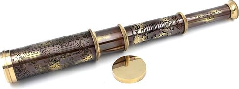 US HANDICRAFTS Antique Style - Marine Sailor-Dollond London Spyglass, 16 Inch Brass Telescope With High Resolution, Beautiful Lid And Finish By Â€¦ in Saudi Arabia