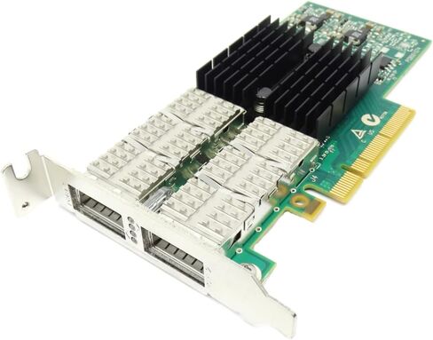 METservers ConnectX-3 ثنائي المنافذ 10 جيجابايت/ثانية 10 جيجابت إيثرنت PCI-E MCX354A-TCBT (متجدد) in Saudi Arabia