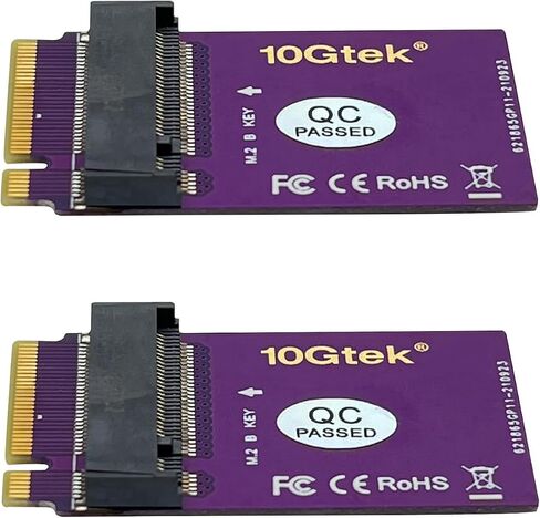 H!Fiber Extended Test Protection Adapter Card kit(E Key, E Key up, B Key, M Key), for WiFi Card SATA SSD NVMe SSD, 4-Pack in Saudi Arabia