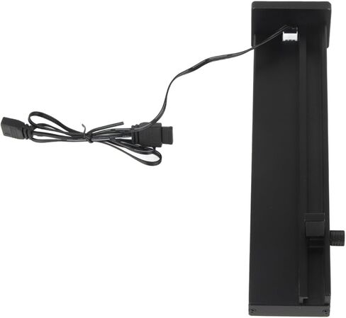 حامل دعم GPU CHICIRIS ARGB حامل مغناطيسي قوي قابل للتعديل لبطاقة الرسومات المكتبية، اتصال سهل مع التحكم في اللوحة الأم ARGB (أسود) in Kuwait