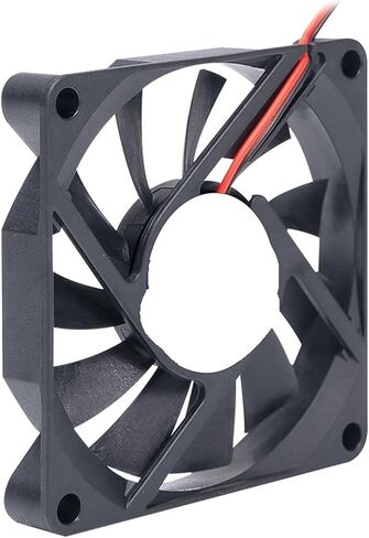 7010 تيار مستمر زيت كتم صوت مروحة التبريد 5V12V24V هيكل الكمبيوتر المحمول بدون فرش (12 حامل زيت) in Kuwait