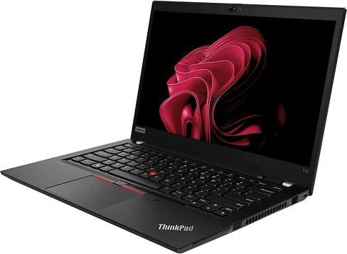 كمبيوتر محمول Lenovo Thinkpad T14 Gen 1، شاشة 14 بوصة عالية الدقة (1920 × 1080)، الجيل العاشر رباعي النواة i5-10310U، 16 جيجابايت DDR4، 512 جيجابايت SSD، لوحة مفاتيح بإضاءة خلفية، Thunderbolt 3، HDMI، Windows 11 Pro (متجدد) in Saudi Arabia