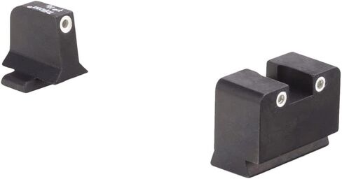 Trijicon SG201-C-600907 مجموعة مثبطات الرؤية الليلية الساطعة والصعبة، نماذج Sig Sauer معايرة، 9 مم و.357 Sig، أمامي/خلفي أبيض مع مصابيح خضراء in Kuwait