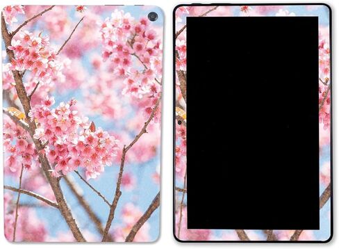 غلاف MightySkins اللامع المتوافق مع Amazon Kindle Fire HD 10 (2023) - Cherry On Sky | لمسة نهائية لامعة واقية ومتينة شديدة اللمعان | سهل التطبيق وتغيير الأنماط | صنع في الولايات المتحدة الأمريكية in Saudi Arabia