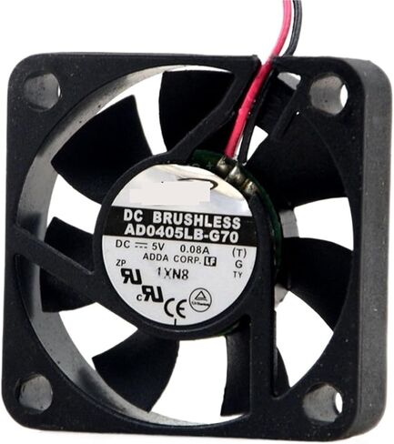 for AD0405LB-G70 5V 0.08A 0.4W 4200RPM 4cm 4010 40x40x10mm 2 Wires Double Ball Bearing Cooling Fan in Saudi Arabia
