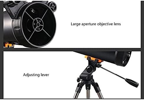 HD 500x 112mm Astronomical Refractor Telescope with Adjustable Tripod and Finder Scope for Adults in Saudi Arabia