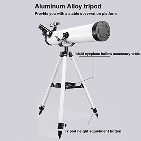 Astronomical Refractor Telescope for Adults and Kids – Professional Telescope with Tripod and Finder for Moon and Planet Observation (MJE319) in Saudi Arabia