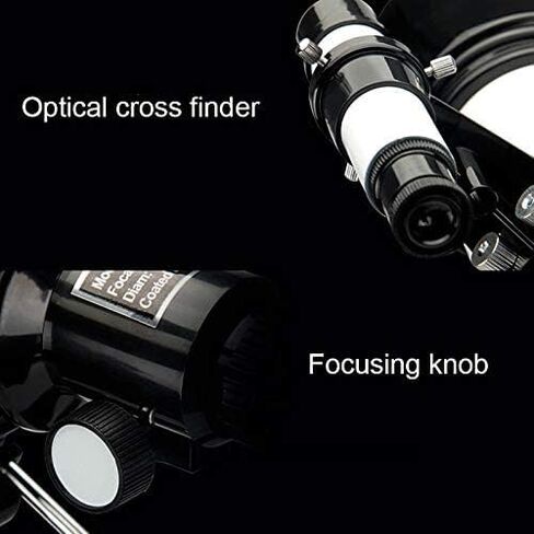 Beginner Refractor Telescope for Kids – Portable Astronomy Telescope with Adjustable Tripod & Carry Bag (Model MJE319) in Saudi Arabia