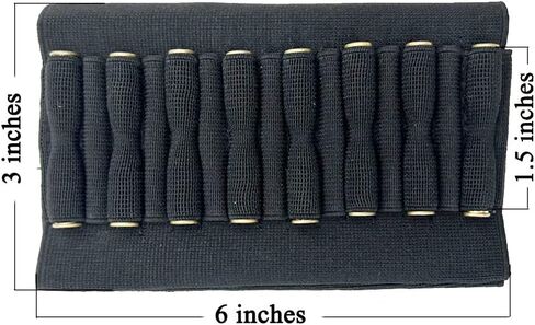 Tactical Buttstock Rifle Shell Bullet Holder Stock Ammo Carrier for .22LR 10/22 .17 5.7x28 .Cal 5.56mm in Saudi Arabia