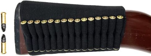 Tactical Buttstock Rifle Shell Bullet Holder Stock Ammo Carrier for .22LR 10/22 .17 5.7x28 .Cal 5.56mm in Saudi Arabia