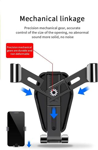 Car Phone Holder Mount Phone Mount for Car Windshield Dashboard Air Vent Universal Hands Free Automobile Cell Phone Holder Fit for iPhone Smartphone in Saudi Arabia