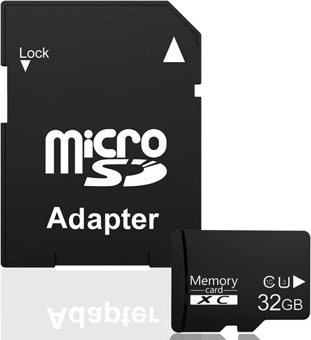 Micro SD Card 32GB SDHC V30 U3, Class 10 High Speed Memory Card with SD Adapter for 4K Video Recording, Camera, Action Cam, Drone, Dash Cam in Saudi Arabia