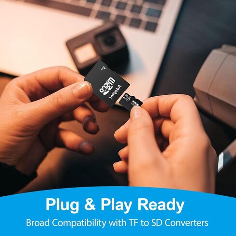 Micro SD Card 32GB SDHC V30 U3, Class 10 High Speed Memory Card with SD Adapter for 4K Video Recording, Camera, Action Cam, Drone, Dash Cam in Saudi Arabia