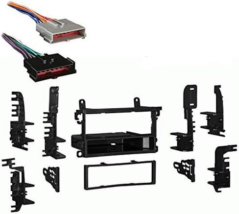 Harmony Audio Compatible with Infiniti QX4 1997 1998 1999 2000 Single DIN Stereo Harness Radio Install Dash Kit Package in Saudi Arabia