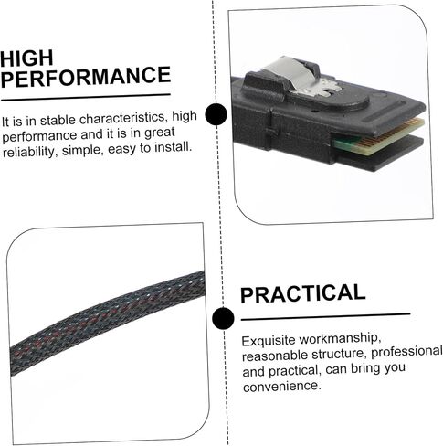 NUOBESTY Mini Mini SAS Internal Pin Cable High Speed Extension Connection for Workstation Server Reliable Sff Replacement Easy to Install Accessory in Saudi Arabia