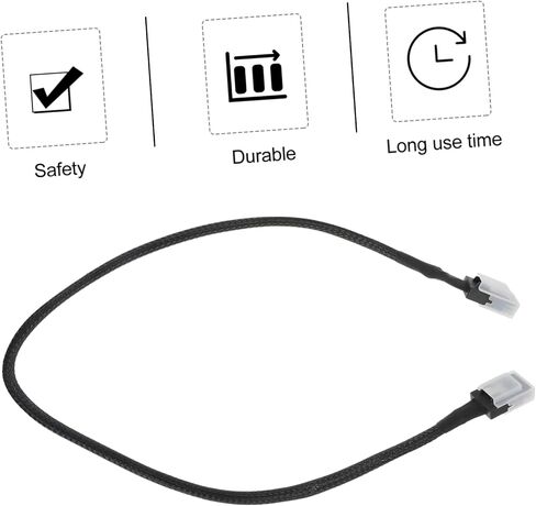 NUOBESTY Mini Mini SAS Internal Pin Cable High Speed Extension Connection for Workstation Server Reliable Sff Replacement Easy to Install Accessory in Saudi Arabia