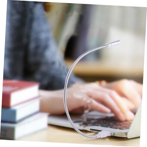 ARTIBETTER 4 Pieces Flexible Gooseneck USB Keyboard Lights Portable Eye Caring Reading Lamps for Laptop Desktop USB Powered Low Consumption Night Light for Eye Protection in Saudi Arabia